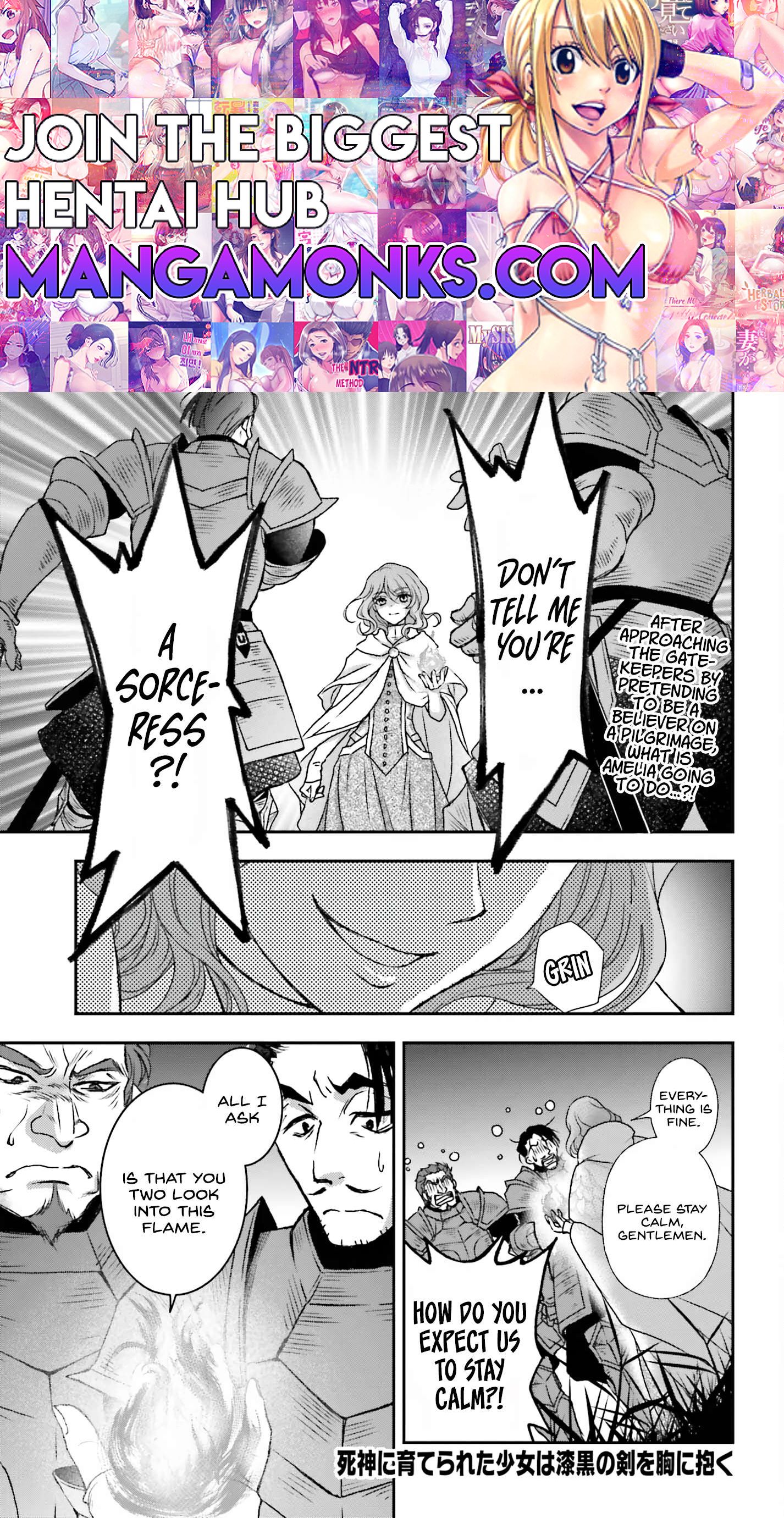 Shinigami ni Sodaterareta Shoujo wa Shikkoku no Tsurugi wo Mune ni Idaku Chapter 43 1